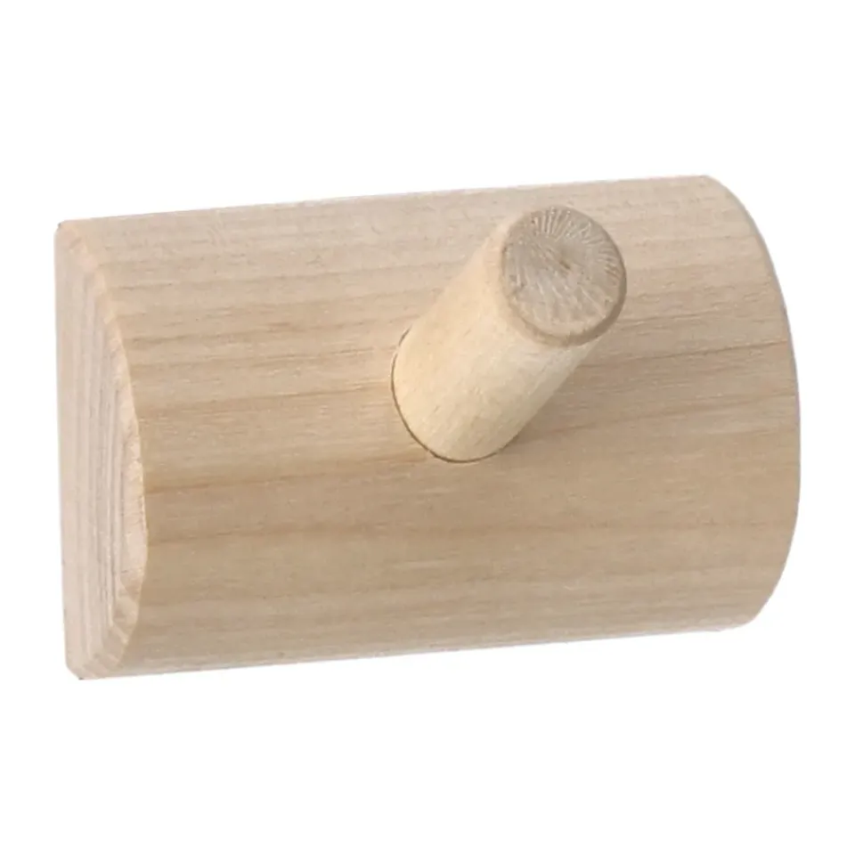 Best 1898 Colgador de 1 gancho Allsarp, Abedul Beige
