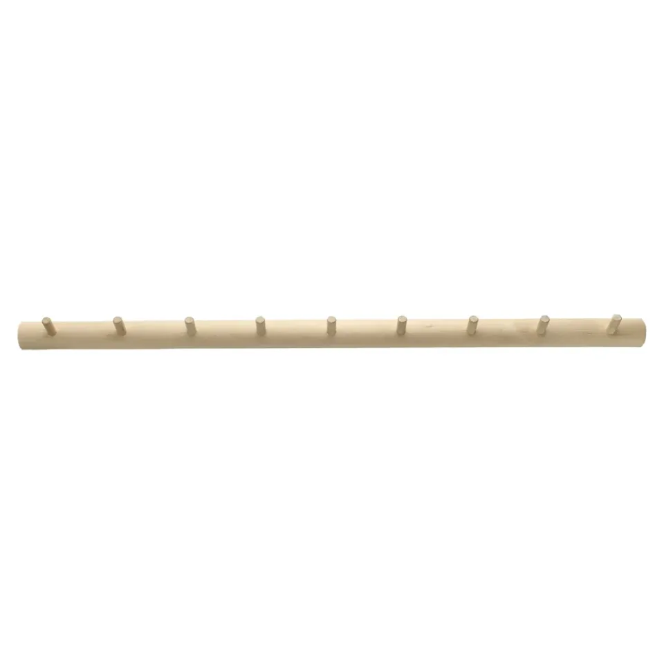 Online 1898 Colgador de 9 ganchos Allsarp, Abedul Beige
