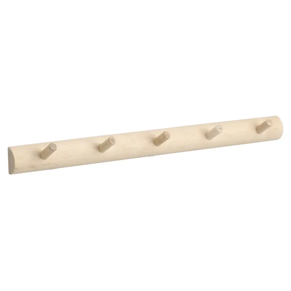 Discount 1898 Colgador de 5 ganchos Allsarp, Abedul Beige