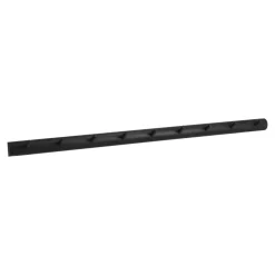 New 1898 Colgador de 9 ganchos Allsarp, Abedul pintado Negro