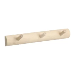 Clearance 1898 Colgador de 3 ganchos Allsarp, Abedul Beige