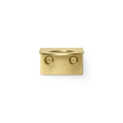 Ferm Living Colgador de pared Basho, latón Color dorado