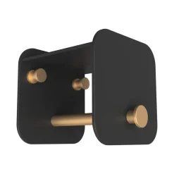 Umage Colgador de pared Hang in There, Black-brass Negro