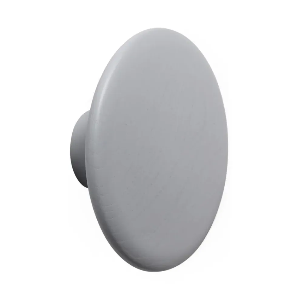 Outlet Muuto Colgador de pared The Dots, , grande Gris