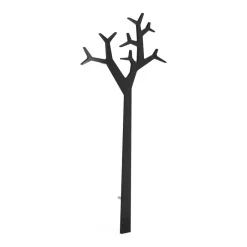 Clearance Swedese Colgador de pared Tree 194 cm, Negro