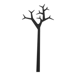 Clearance Swedese Colgador de pared Tree 194 cm, Negro