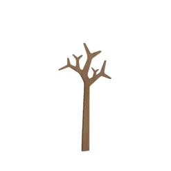 Clearance Swedese Colgador de pared Tree junior, Roble lacado transparente Beige