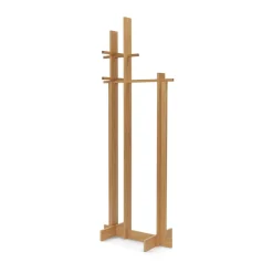 Hot Ferm Living Colgador de ropa Bridge Clothes Stand, Roble aceitado Marrón