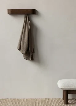 Online Audo Copenhagen Colgador de ropa Epoch 50 cm., Roble teñido oscuro Marrón