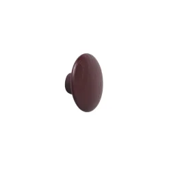 Outlet Muuto Colgador The Dots burgundy, pequeño Rojo