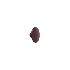 Clearance Muuto Colgador The Dots burgundy, extra pequeño Rojo