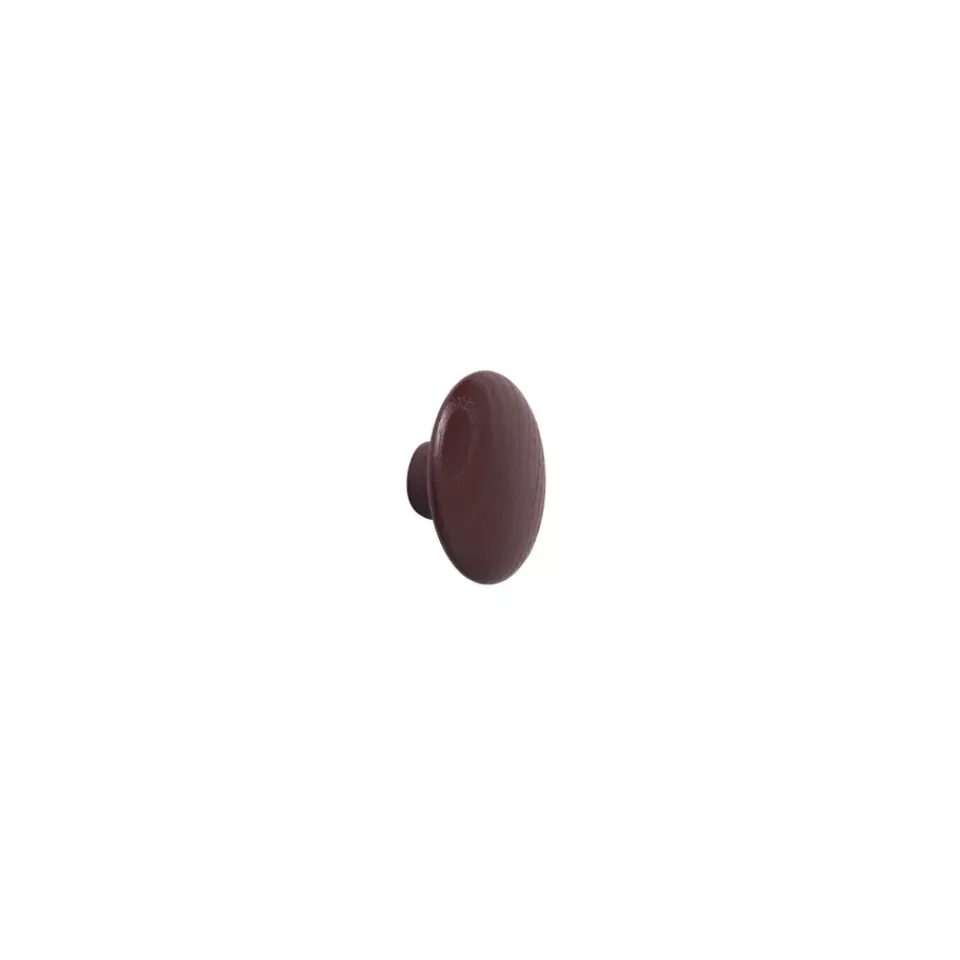 Clearance Muuto Colgador The Dots burgundy, extra pequeño Rojo