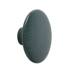 New Muuto Colgador The Dots dark green, Medium Verde