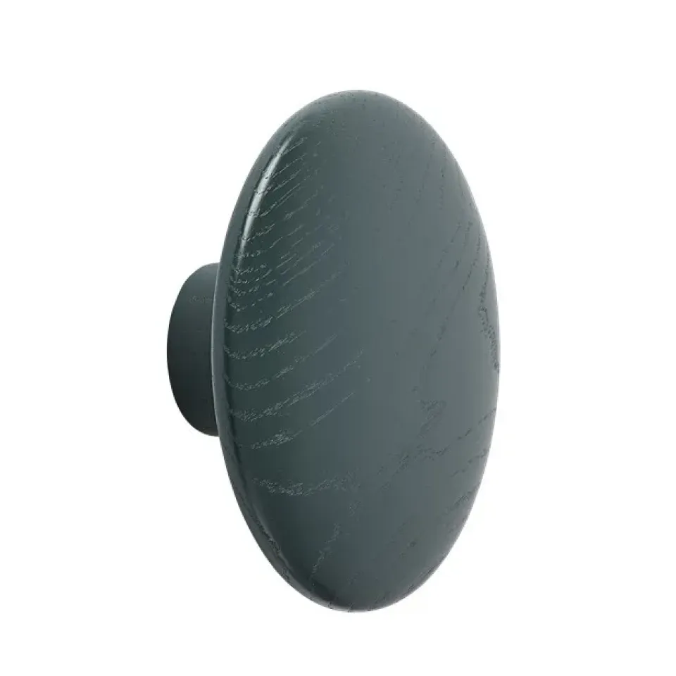 New Muuto Colgador The Dots dark green, Medium Verde