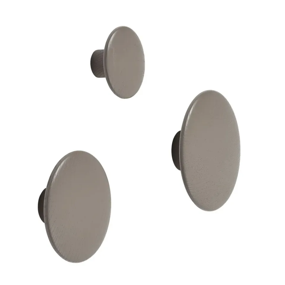 Best Muuto Colgador The Dots taupe, Small Marrón