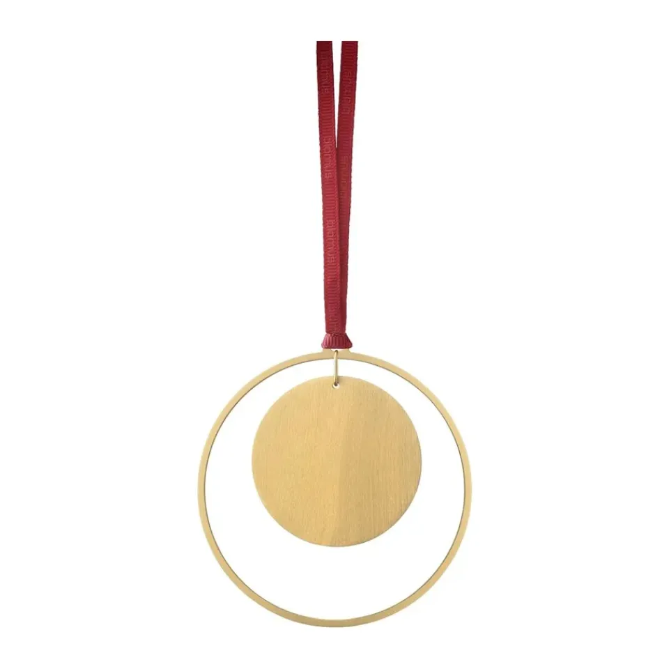 Online Blomus Colgante de navidad KITAI 8,5 cm 4 unidades, Circle Color dorado