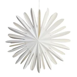Hot DBKD Colgante de navidad Paper flake, Grande Blanco