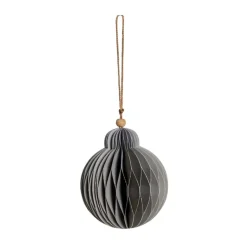 New Lene Bjerre Colgante decorativo Paline Ø10 cm, Light grey-silver Gris