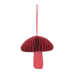 Discount Broste Copenhagen Colgante navideño Fungi, Pompeian red Rojo
