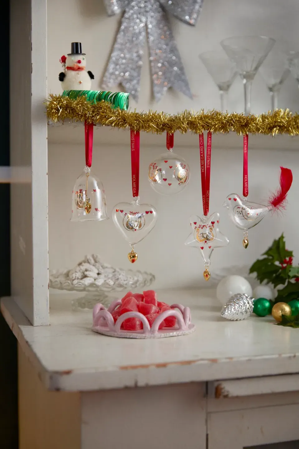 Online Holmegaard Colgante navideño Christmas campanilla del año, 2025 Transparente