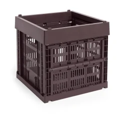 Discount HAY Colour Crate Cube 29,5x29,5 cm, Bordeaux Rojo