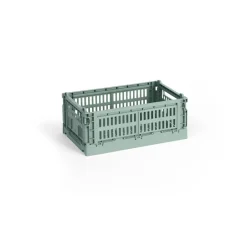 Discount HAY Colour Crate S 17x26,5 cm, Sage green Verde