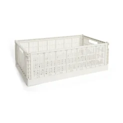 Discount HAY Colour Crate XL 42x68 cm, Off-white Blanco