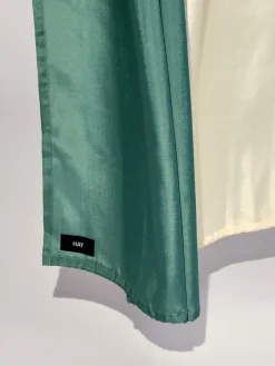 HAY Cortina de baño Check 180x200 cm, Green Verde