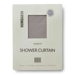 Humdakin Cortina de baño 150x200 cm, Stone Gris