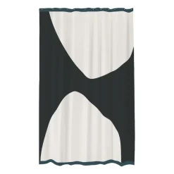 Discount Mette Ditmer Cortina de baño Rock 150x200 cm, Black NegroBlanco