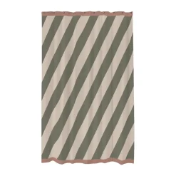 Best Mette Ditmer Cortina de ducha Diagonal 150x200 cm, Dark olive Gris