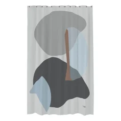 Mette Ditmer Cortina de ducha Gallery 150x200 cm, Light grey Gris