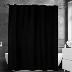 Best Etol Design Cortina de ducha Match, Negro
