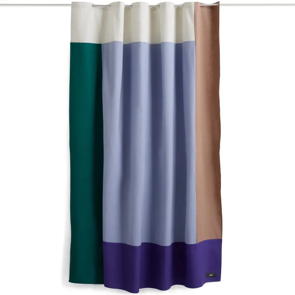 Best HAY Cortina de ducha Pivot 180x200 cm, Blue Azul