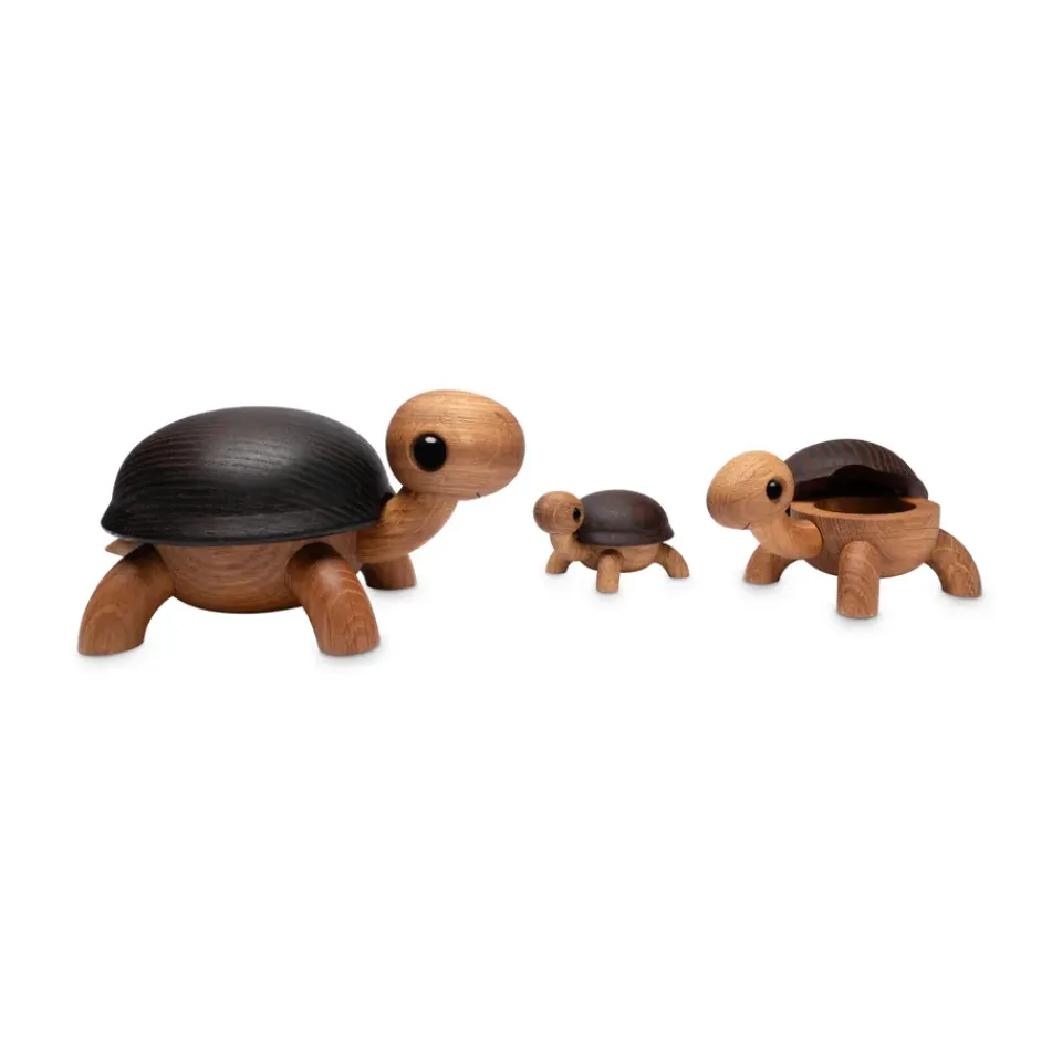Clearance Spring Copenhagen Cría de tortuga Sporty 3,5 cm, Roble Marrón