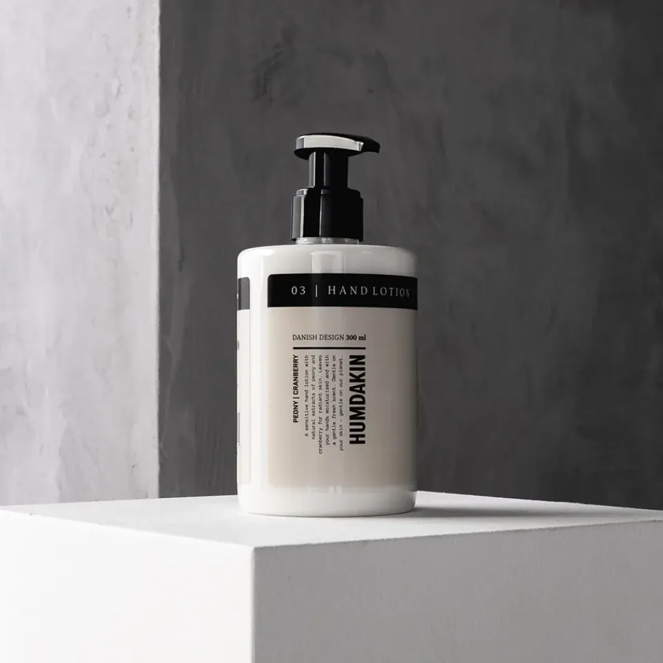 Best Humdakin Crema de manos 300 ml, Peony & cranberry TransparenteNegro