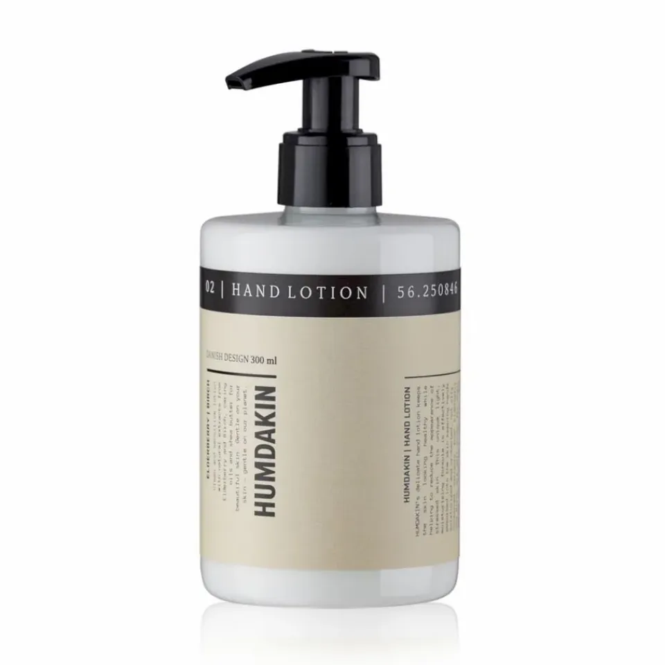Humdakin Crema de manos 300 ml, Elderberry & birch TransparenteNegro
