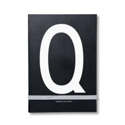 Online Design Letters Cuaderno de notas , Q Negro