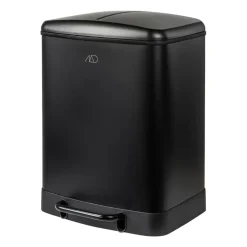 Discount Mette Ditmer Cubo con pedal Wonda 24 litros, Negro