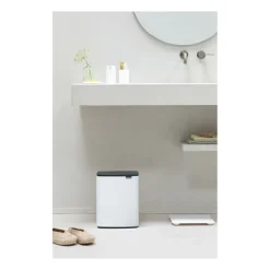 Hot Brabantia Cubo de basura Bo 12 L, Blanco