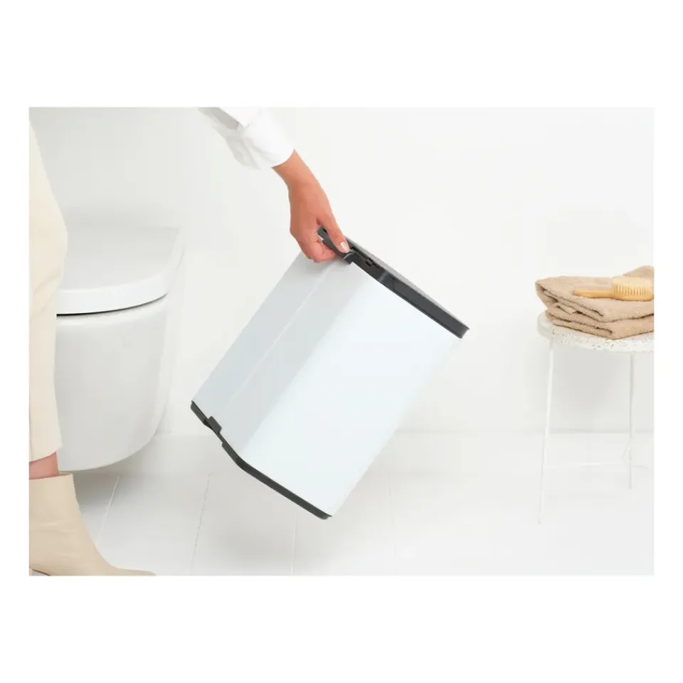 Hot Brabantia Cubo de basura Bo 12 L, Blanco