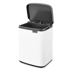 Outlet Brabantia Cubo de basura Bo 7 L, Blanco