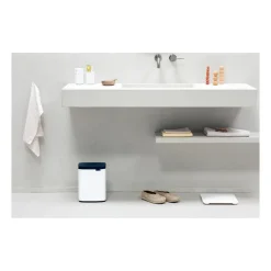 Outlet Brabantia Cubo de basura Bo 7 L, Blanco