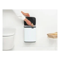 Outlet Brabantia Cubo de basura Bo 7 L, Blanco