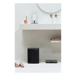 Best Brabantia Cubo de basura Bo 12 L, Matte black Gris