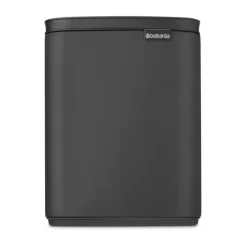 Clearance Brabantia Cubo de basura Bo 7 L, Mineral Infinite Grey Gris
