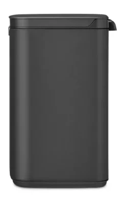Clearance Brabantia Cubo de basura Bo 7 L, Mineral Infinite Grey Gris