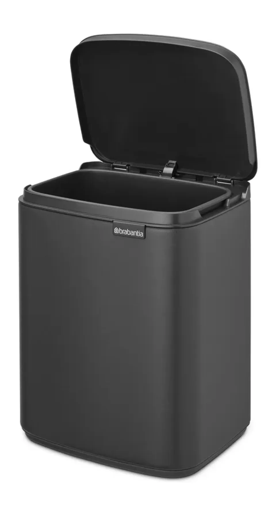 Clearance Brabantia Cubo de basura Bo 7 L, Mineral Infinite Grey Gris