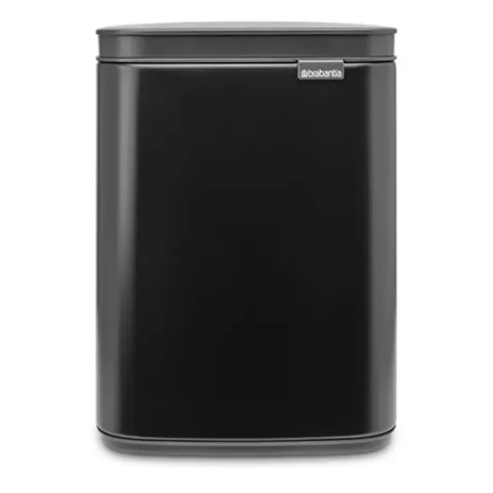 Brabantia Cubo de basura Bo 4 L, mate Negro
