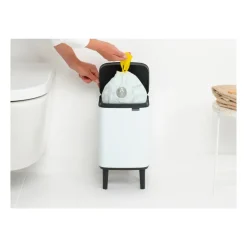 Clearance Brabantia Cubo de basura Bo alto 4 L, Blanco